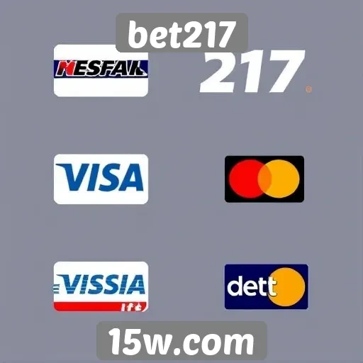 Métodos de pagamento aceitos no site bet217